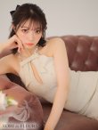 画像18: XSサイズあり【ROBE de FLEURS/ローブドフルール】セットアップ/ ホルターネック/ ビジュー/ バストカット/ リボン/ タイト/ ミニドレス/ キャバドレス[OF08] (18)