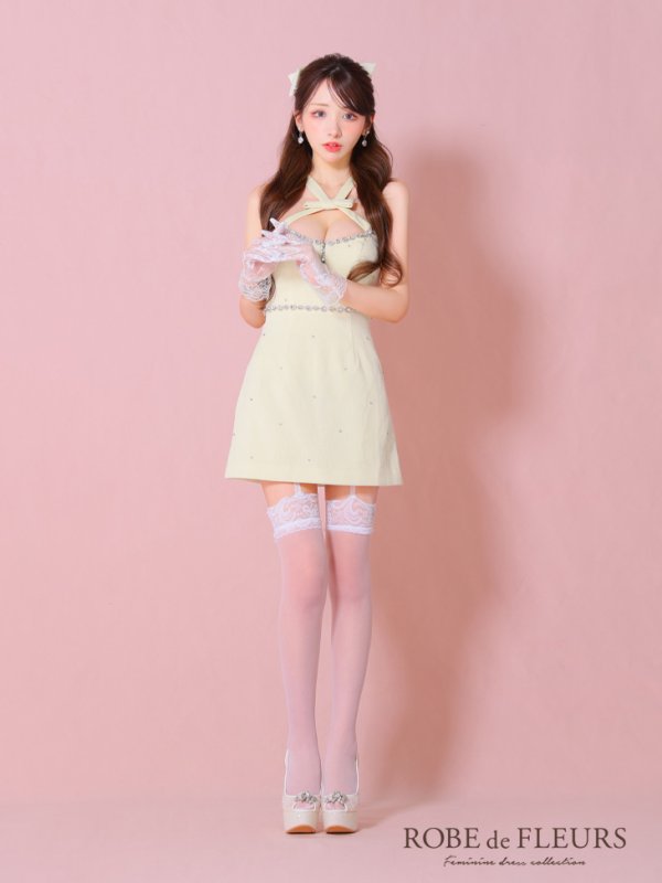 アイボリー モデル：らいか　身長：163cm　着用サイズ：Sサイズ