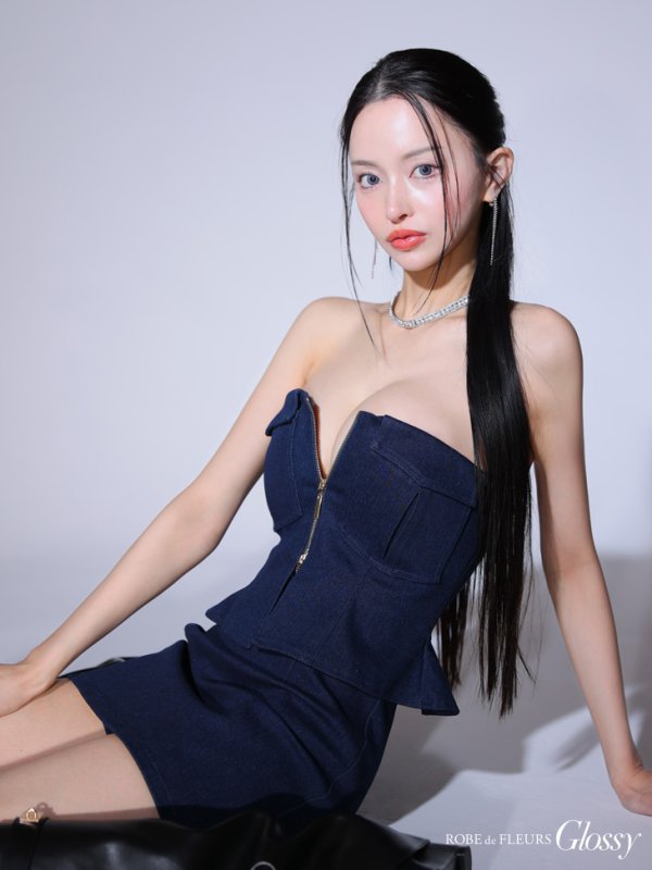 インディゴ モデル:まおちゃる 身長:158cm 着用サイズ:Sサイズ