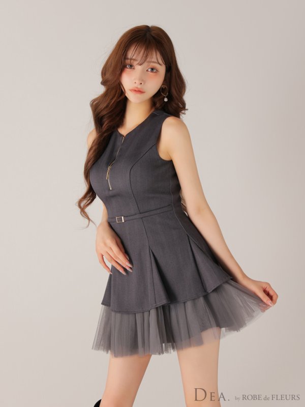 グレー モデル:まみ 身長:161cm 着用サイズ:Sサイズ
