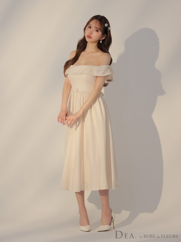 アイボリー モデル:ゆめ 身長:160cm 着用サイズ:Sサイズ