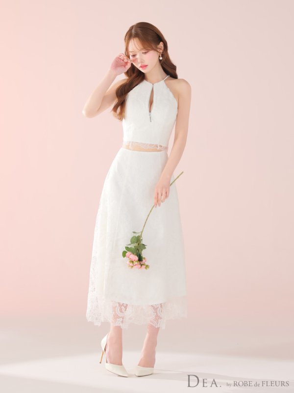 ホワイト モデル：ゆめ　身長：160cm　着用サイズ：Sサイズ