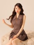 ブラウン モデル：ゆめ　身長：160cm　着用サイズ：Sサイズ