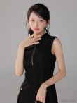 ブラック モデル：まおちゃる　身長：158cm　着用サイズ：Sサイズ