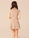 ベージュ モデル：ゆめ　身長：160cm　着用サイズ：Sサイズ