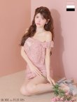ピンク モデル：まりん　身長：164cm　着用サイズ：Sサイズ