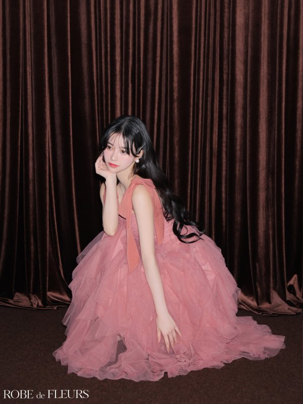 ベイクドピンク　モデル：ゆりお　身長：165cm　着用サイズ：Sサイズ