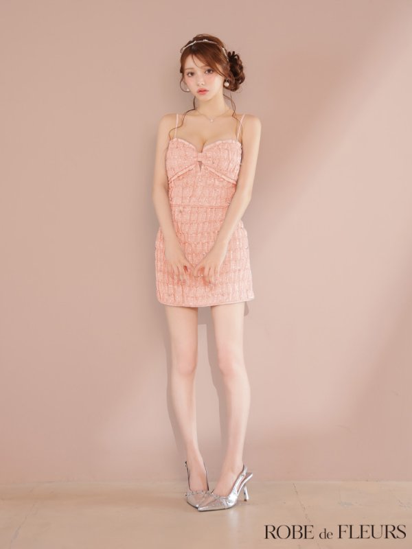 ピンク モデル：ももか　身長：156cm　着用サイズ：Sサイズ