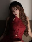 レッド モデル：まみ　身長：161cm　着用サイズ：Sサイズ