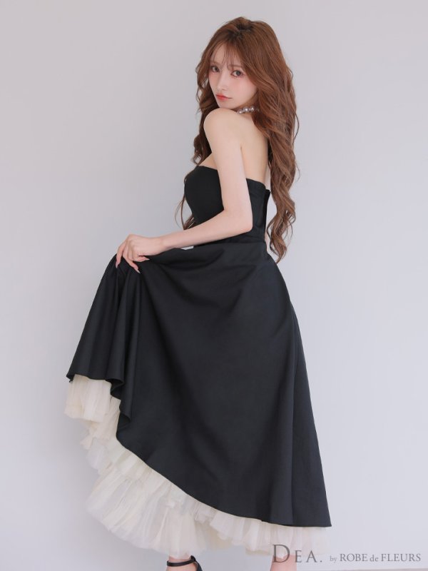 ブラック モデル:まみ 身長:161cm 着用サイズ:Sサイズ