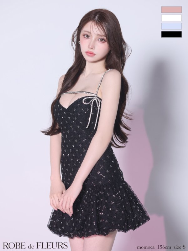 ブラック　モデル：ももか　身長：156cm　着用サイズ：Sサイズ