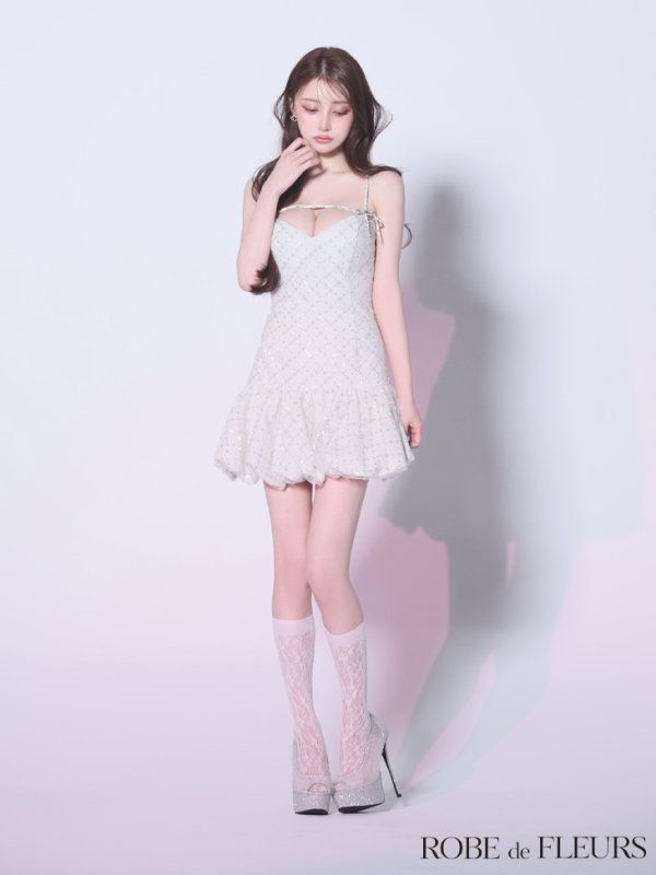 アイボリー　モデル：ももか　身長：156cm　着用サイズ：Sサイズ