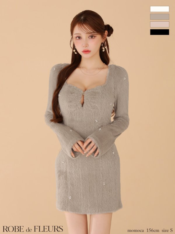 サンドベージュ モデル：ももか　身長：156cm　着用サイズ：Sサイズ