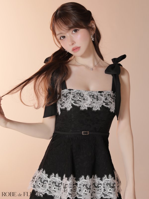 ブラック　モデル：ゆめ　身長：160cm　着用サイズ：Sサイズ