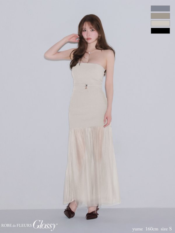 アイボリー　モデル：ゆめ　身長：160cm　着用サイズ：Sサイズ