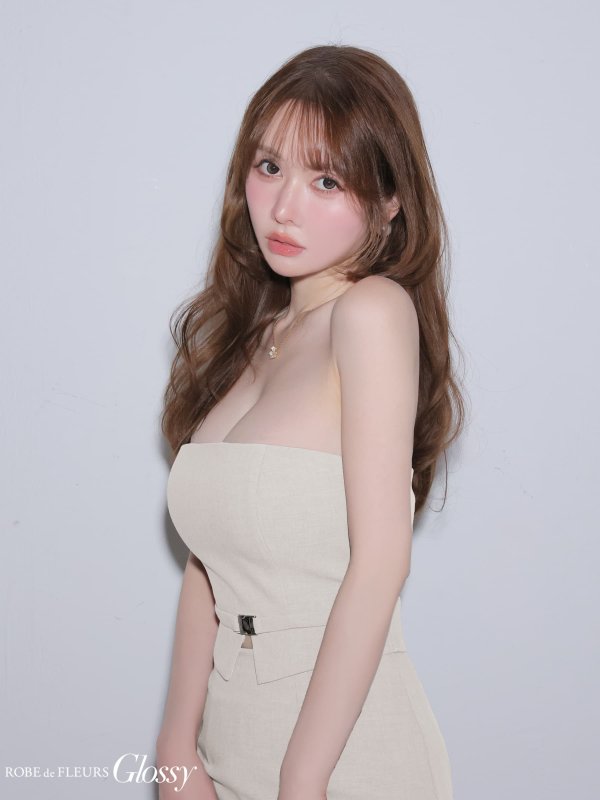 アイボリー　モデル：ゆめ　身長：160cm　着用サイズ：Sサイズ