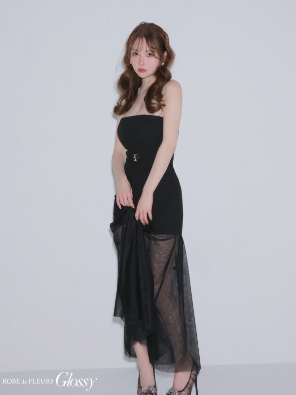 ブラック　モデル：ゆめ　身長：160cm　着用サイズ：Sサイズ