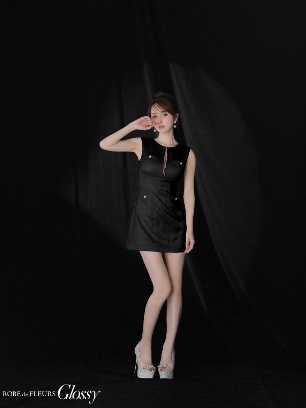 ブラック　モデル：ゆめ　身長：160cm　着用サイズ：Sサイズ