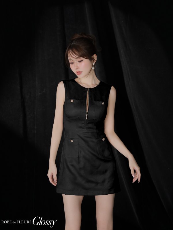 ブラック　モデル：ゆめ　身長：160cm　着用サイズ：Sサイズ