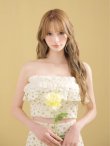 イエロー　モデル：咲希　身長：164cm　着用サイズ：Sサイズ
