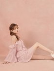 ピンク モデル：いおり　身長：161cm　着用サイズ：Sサイズ