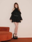 ブラック モデル：いおり　身長：161cm　着用サイズ：Sサイズ