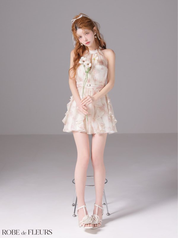 ピンク　モデル：まりん　身長：164cm　着用サイズ：Sサイズ