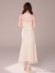 画像20: XS-Lサイズあり【DEA.by ROBE de FLEURS/ディアバイローブドフルール】シースルー/ ホルターネック/ チュール/ ワンピース/ ロングドレス/ キャバドレス long[OF2] (20)