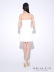 画像21: XSサイズあり【ROBE de FLEURS/ローブドフルール】ビッグリボン/ スパンコール/ ツイード/ キャミソール/ タイト/ ミニドレス/ キャバドレス[OF2] (21)