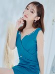 画像7: XSサイズあり【IRMA/イルマ】ワンカラー/ クロスデザイン/ ウエストカット/ ノースリーブ/ ビジュー/ 変形スカート/ タイト/ ミニドレス/ キャバドレス[OF2A] (7)