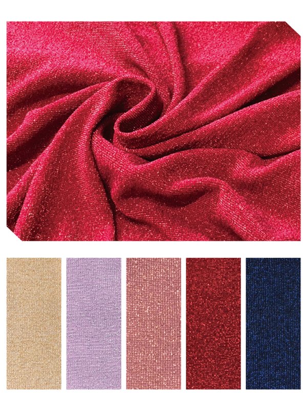 画像8: 【IRMA/イルマ】ホルターネック/ ラメ/ ワンカラー/ スリット/ タック/ タイト/ ロングドレス/ キャバドレス long[OF2A] (8)