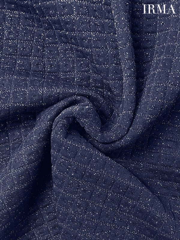 画像10: XSサイズあり【IRMA/イルマ】コサージュ付き/ フロントジップ/ ツイード/ 半袖/ 袖あり/ タイト/ ミニドレス/ キャバドレス【HC02】 (10)