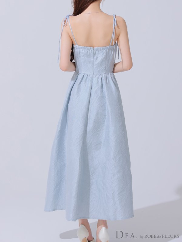 ブルー モデル:ももか 身長:156cm 着用サイズ:Sサイズ