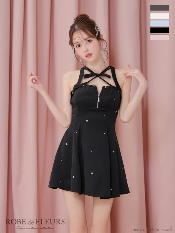 ブラック モデル:ゆめ 身長:160cm 着用サイズ:Sサイズ