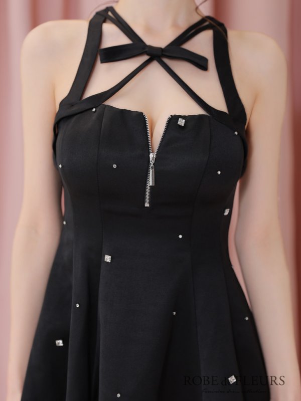 ブラック モデル:ゆめ 身長:160cm 着用サイズ:Sサイズ