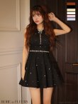 ブラック モデル：まりん　身長：164cm　着用サイズ：Sサイズ
