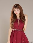 レッド　モデル：まりん　身長：164cm　着用サイズ：Sサイズ