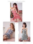 画像26: ROBE de FLEURS × sugar【XSサイズあり】【ROBE de FLEURS/ローブドフルール】メリーチェック/ キャミソール/ ツイード/ セットアップ/ ミニドレス/ キャバドレス[OF2] (26)