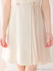 画像42: Lサイズあり【DEA.by ROBE de FLEURS/ディアバイローブドフルール】ノースリーブ/ ウエストボタン/ スイッチプリーツ/ フレア/ ミディアムドレス/ キャバドレス[OF2] (42)