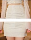 画像12: XSサイズあり【ROBE de FLEURS Glossy/ローブ・ド・フルール グロッシー】シアースリーブ/ クロスストラップ/ セットアップ/ ミニドレス/ キャバドレス[OF2] (12)
