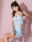 画像42: sugarコラボカラー・XSサイズあり【ROBE de FLEURS/ローブドフルール】ビジューリボンライン/ スパーク/ セットアップ/ タイト/ ミニドレス/ キャバドレス[OF2] (42)