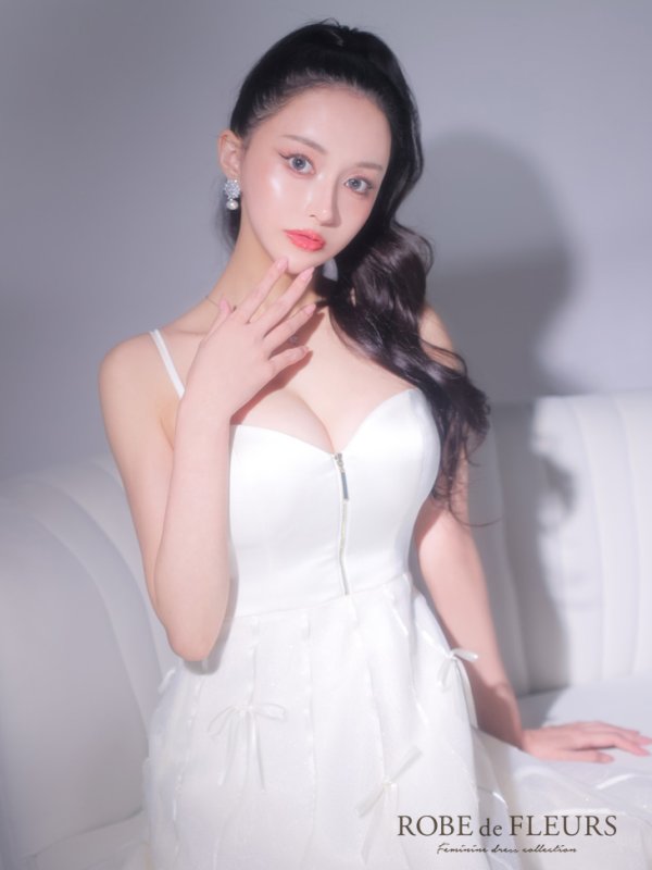 アイボリー モデル:まおちゃる 身長:158cm 着用サイズ:Sサイズ