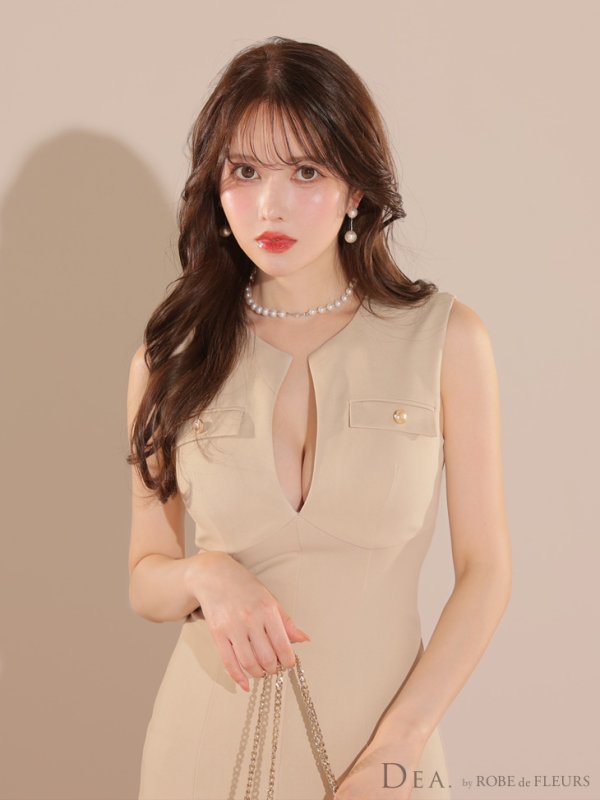 アイボリー モデル:ゆめ 身長:160cm 着用サイズ:Sサイズ