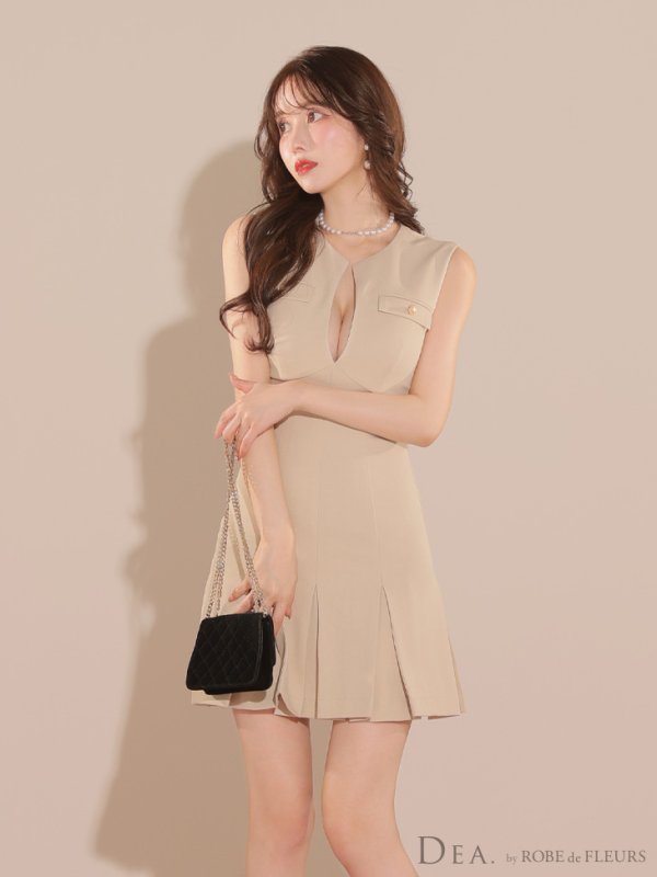 アイボリー モデル:ゆめ 身長:160cm 着用サイズ:Sサイズ