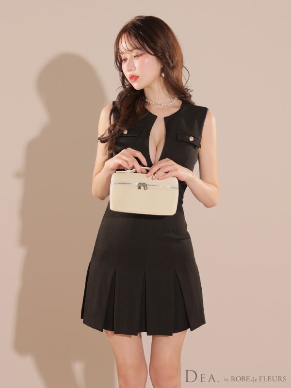 ブラック モデル:ゆめ 身長:160cm 着用サイズ:Sサイズ