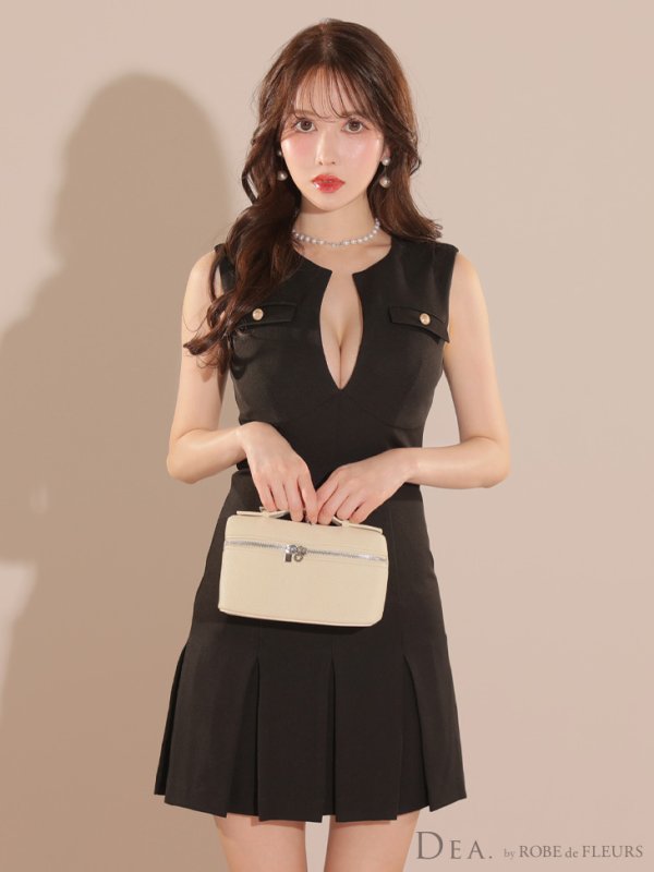 ブラック モデル:ゆめ 身長:160cm 着用サイズ:Sサイズ