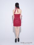 画像15: XSサイズあり【ROBE de FLEURS/ローブドフルール】バレエコア/ ミニリボン/ ラメチュール/ セットアップ/ タイト/ ミニドレス/ キャバドレス[OF2] (15)