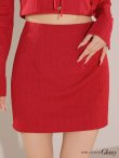 画像14: XSサイズあり【ROBE de FLEURS Glossy/ローブ・ド・フルール グロッシー】長袖/ オフショル/ 紐リボン/ レースデザイン/ セットアップ/ ミニドレス/ キャバドレス[OF2] (14)