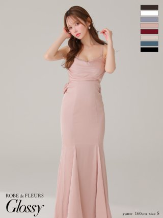 ROBE de FLEURS Glossy】ロングドレス - sugar