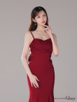 画像5: XSサイズあり【ROBE de FLEURS Glossy/ローブ・ド・フルール グロッシー】サテン/ バストビジュー/ ロングドレス/ キャバドレス long[OF2] (5)
